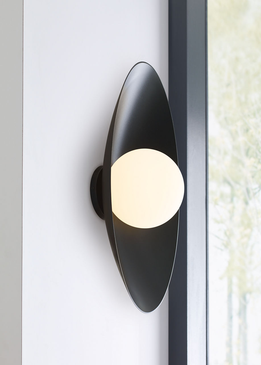 Joni 13 Wall Matte Black / Matte Black 3000K 90 CRI integrated led 90 cri 3000k 120v-277v unv