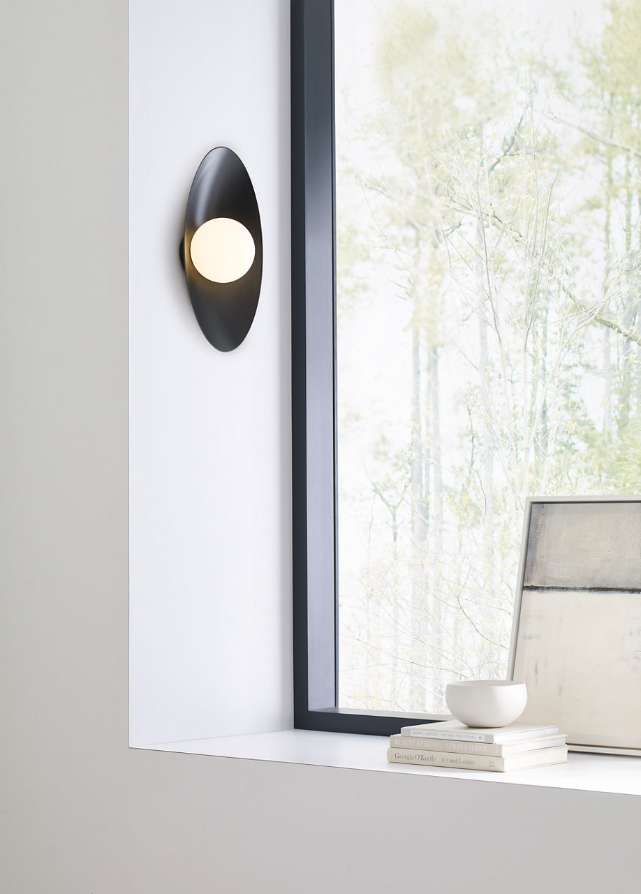 Joni 13 Wall Matte Black / Matte Black 3000K 90 CRI integrated led 90 cri 3000k 120v-277v unv