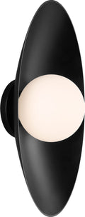 Joni 16 Wall Matte Black / Matte Black 3000K 90 CRI integrated led 90 cri 3000k 120v-277v unv