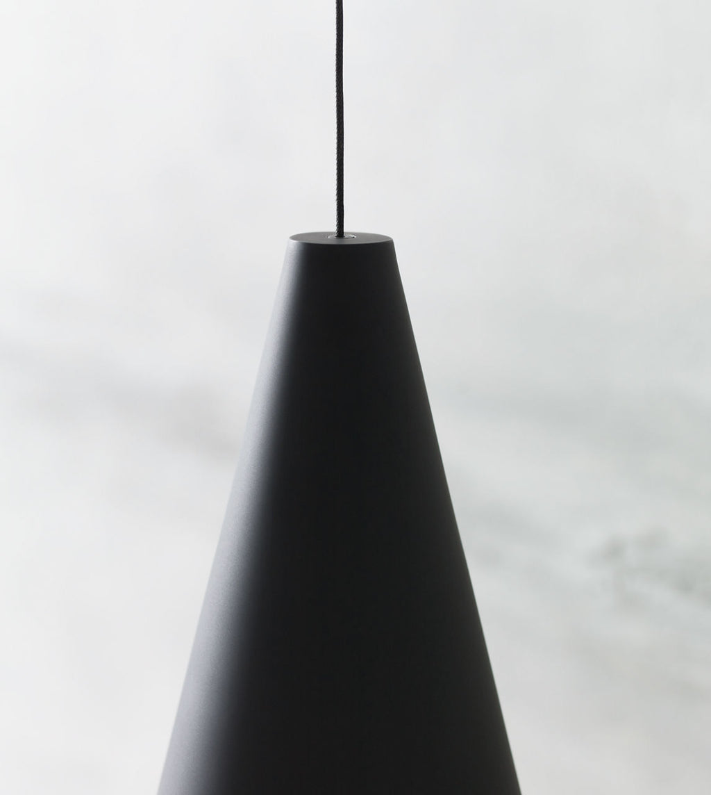 Joni Flush Mount Matte Black Integrated LED 90 CRI 3000K 277V (t24)