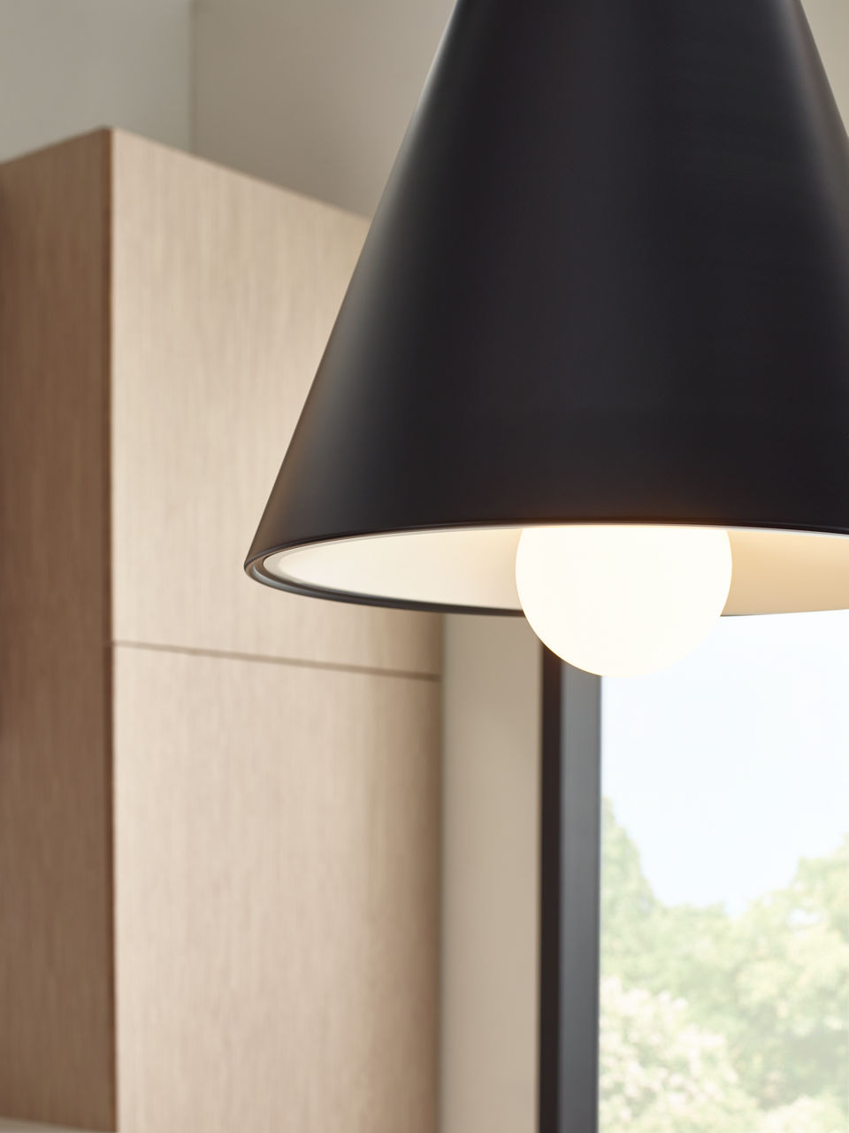 Joni Flush Mount Matte Black Integrated LED 90 CRI 3000K 277V (t24)