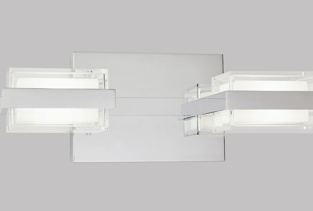 Kamden 4-Light Bath Chrome 3000K 90 CRI LED 3000k 120v