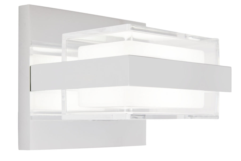 Kamden 1-Light Wall/Bath Chrome LED 3000K 90 CRI90 cri 3000k 277v