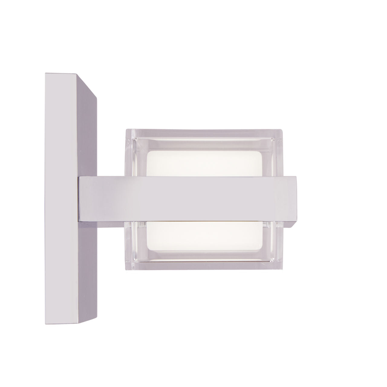 Kamden 1-Light Wall/Bath Chrome LED 3000K 90 CRI90 cri 3000k 277v