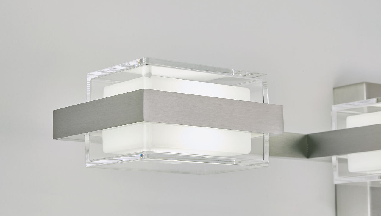 Kamden 4-Light Bath Satin Nickel LED 3000K 90 CRI 277V