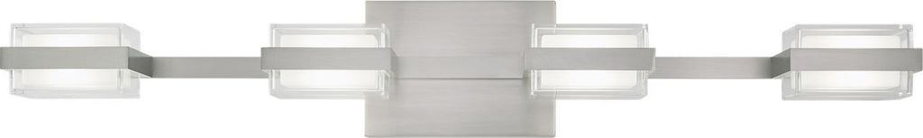 Kamden 4-Light Bath Satin Nickel LED 3000K 90 CRI 277V