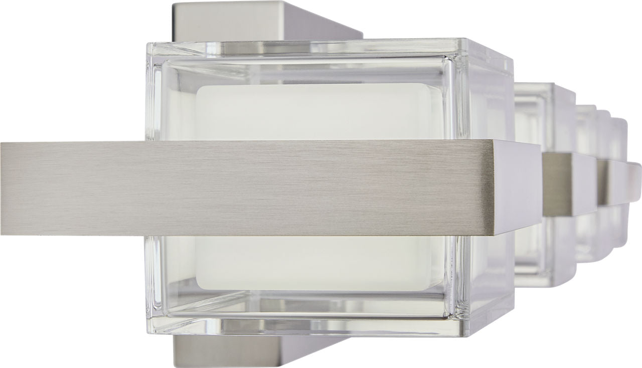 Kamden 4-Light Bath Satin Nickel LED 3000K 90 CRI90 cri 3000k 120v