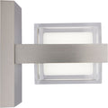 Kamden 1-Light Wall/Bath Satin Nickel LED 3000K 90 CRI90 cri 3000k 277v