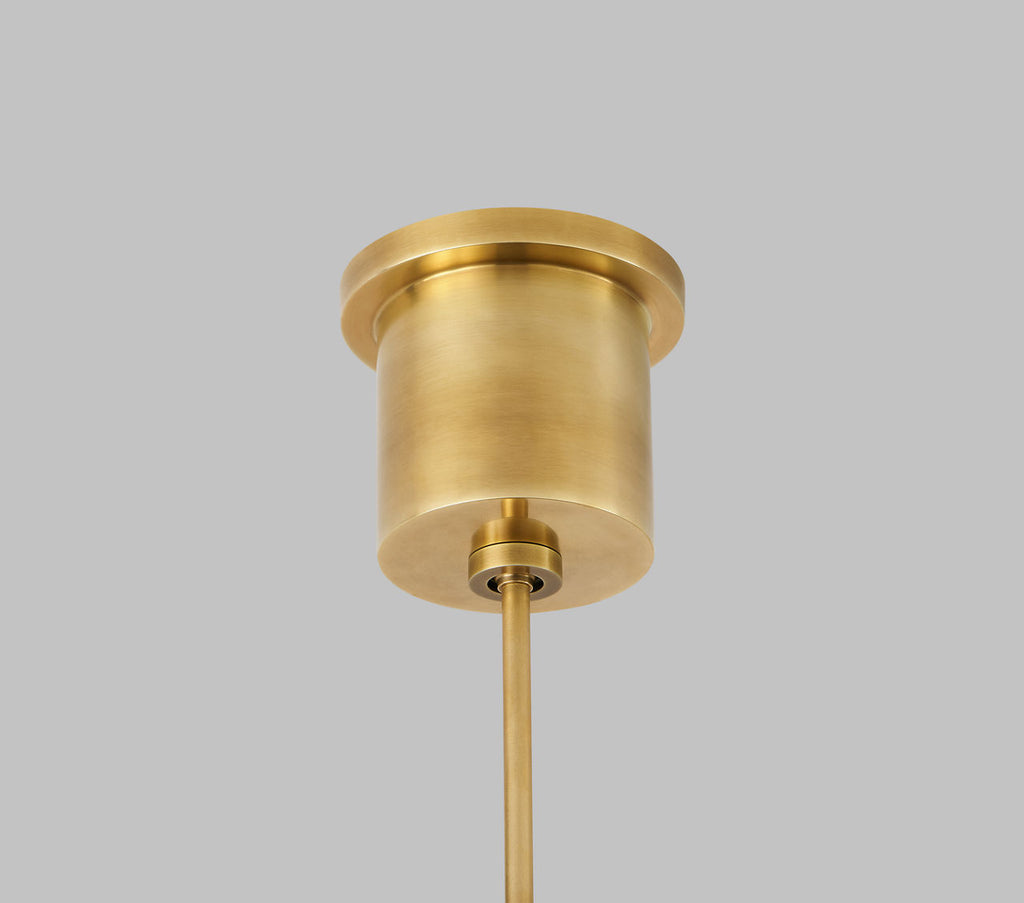 Kenway 25 Pendant 25 Natural Brass 3000K 90 CRI integrated led 90 cri 3000k 120v-277v