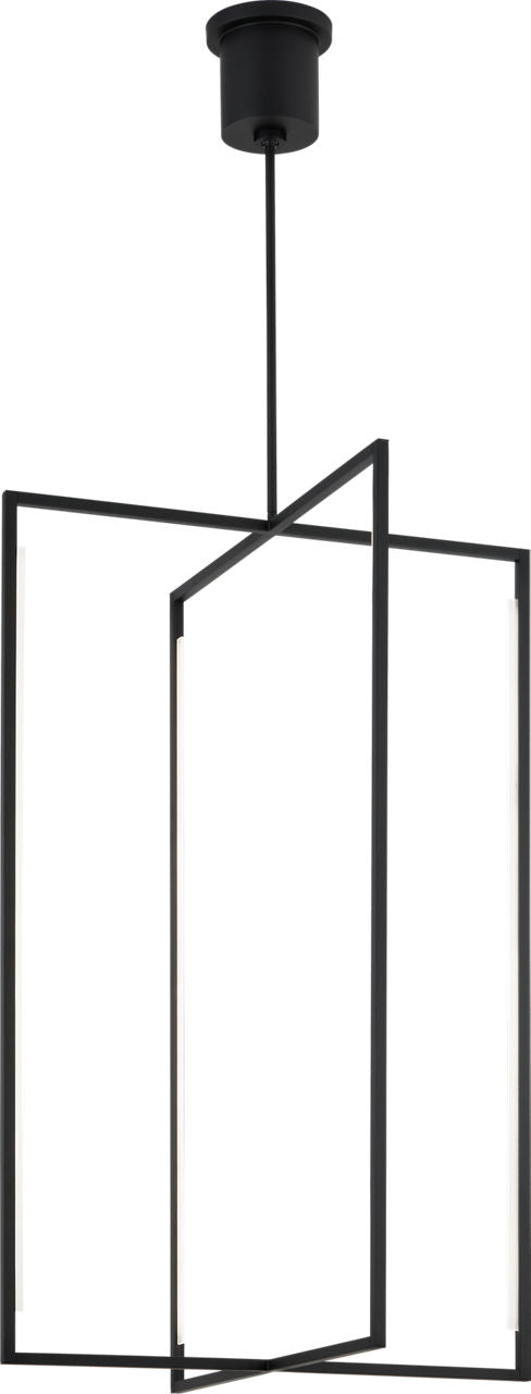 Kenway 42 Pendant 42" Nightshade Black 3000K 90 CRI integrated led 90 cri 3000k 120v-277v unv
