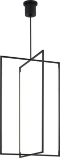 Kenway 42 Pendant 42" Nightshade Black 3000K 90 CRI integrated led 90 cri 3000k 120v-277v unv