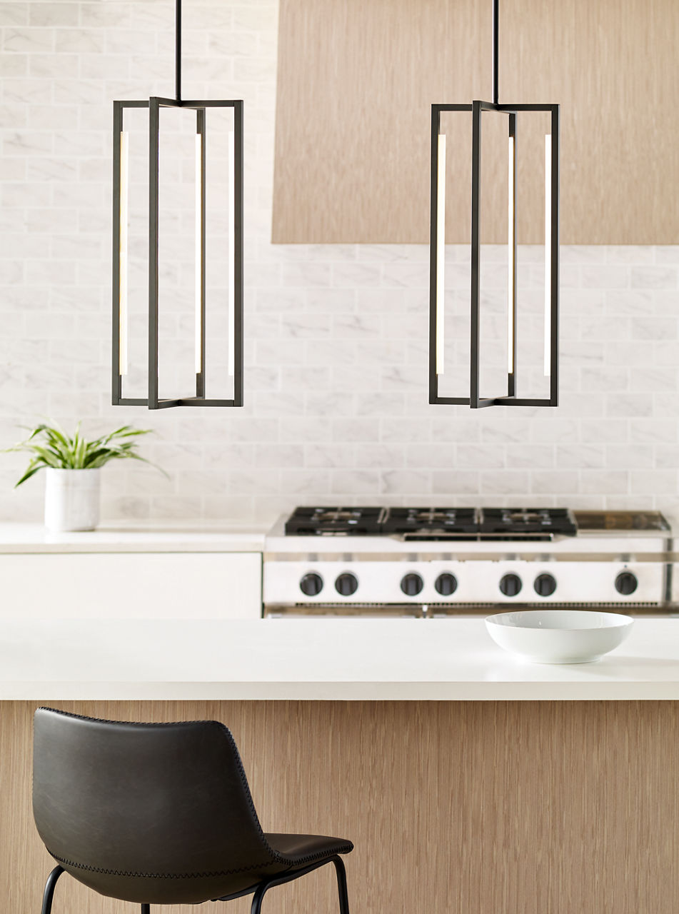 Kenway 25 Pendant 25 Nightshade Black Integrated LED 90 CRI 3000K 120-277V