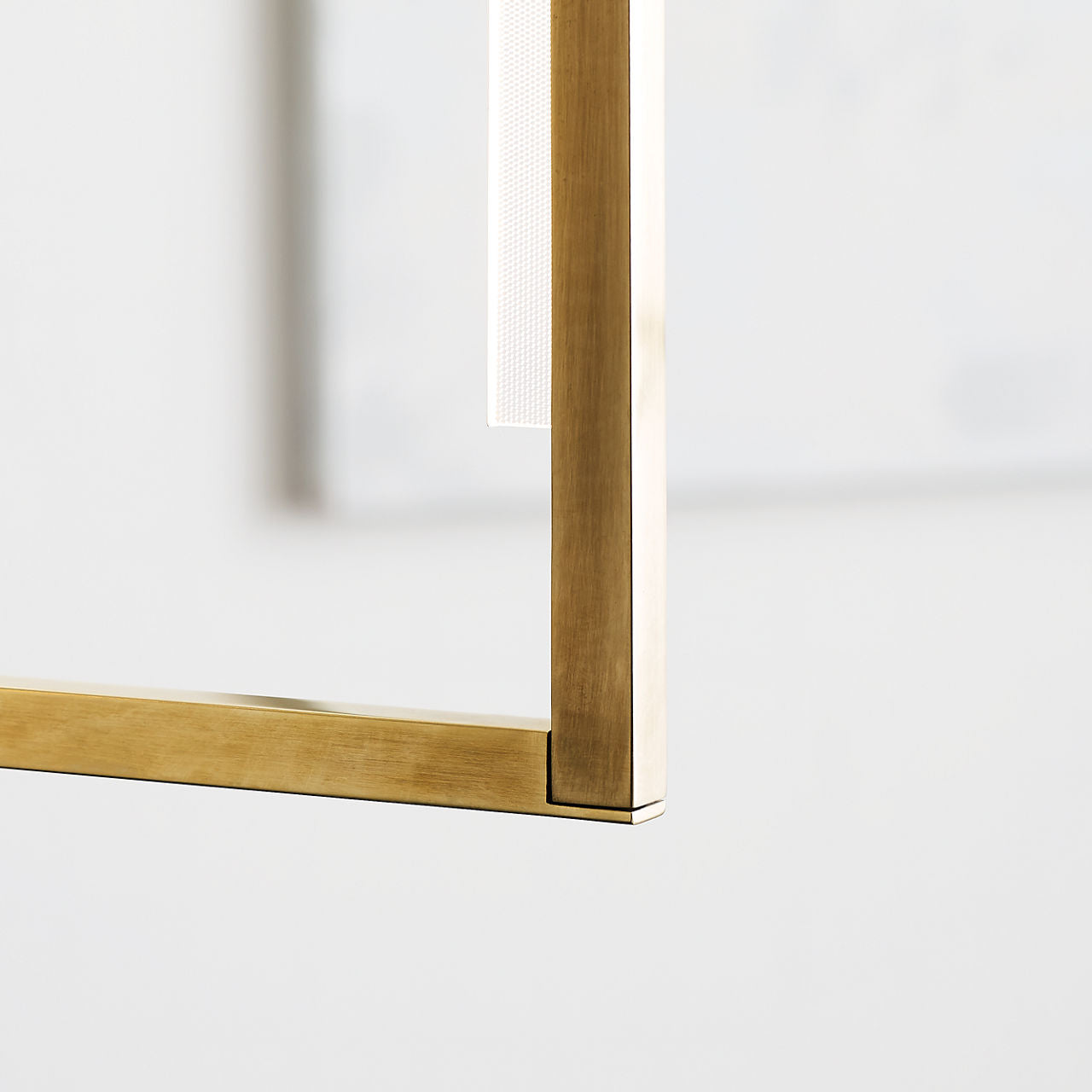 Kenway 42 Pendant 42" Natural Brass Integrated LED 90 CRI 3000K 120-277V