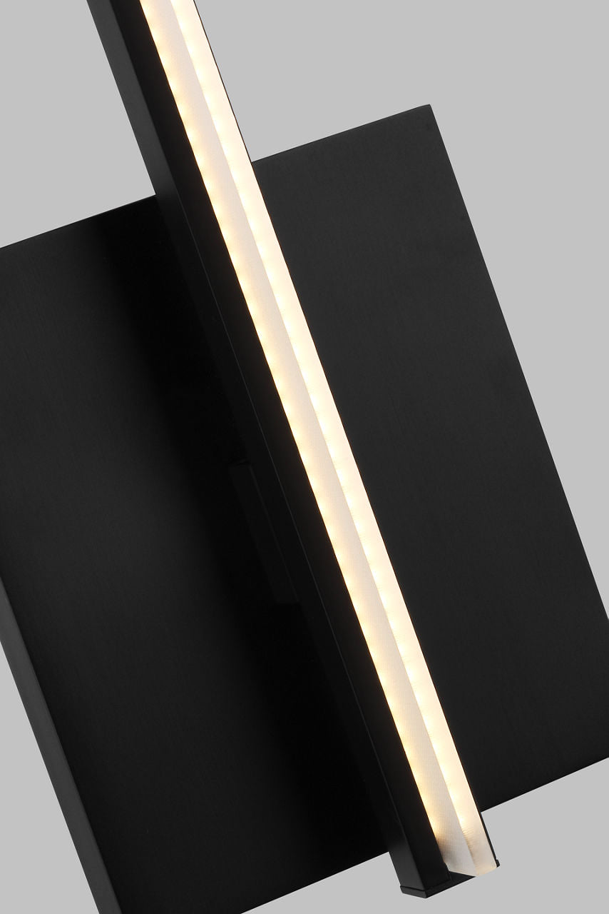 Kenway Wall Matte Black 3000K 90 CRI LED 3000K 277V