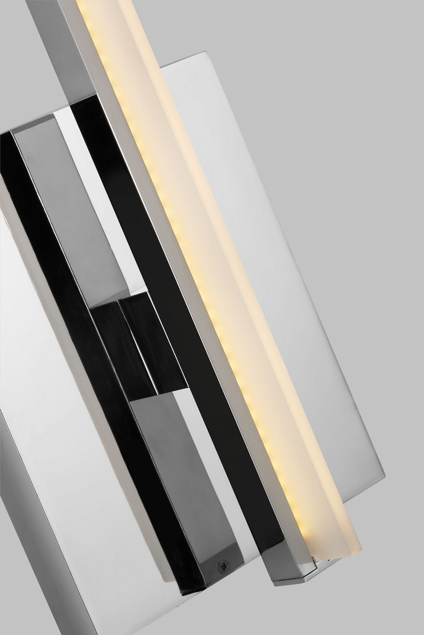 Kenway Wall Chrome 3000K 90 CRI LED 3000K 120V