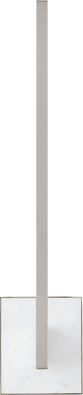 Klee 20 Wall Polished Nickel/White marble Integrated LED 90 CRI 3000K 120V