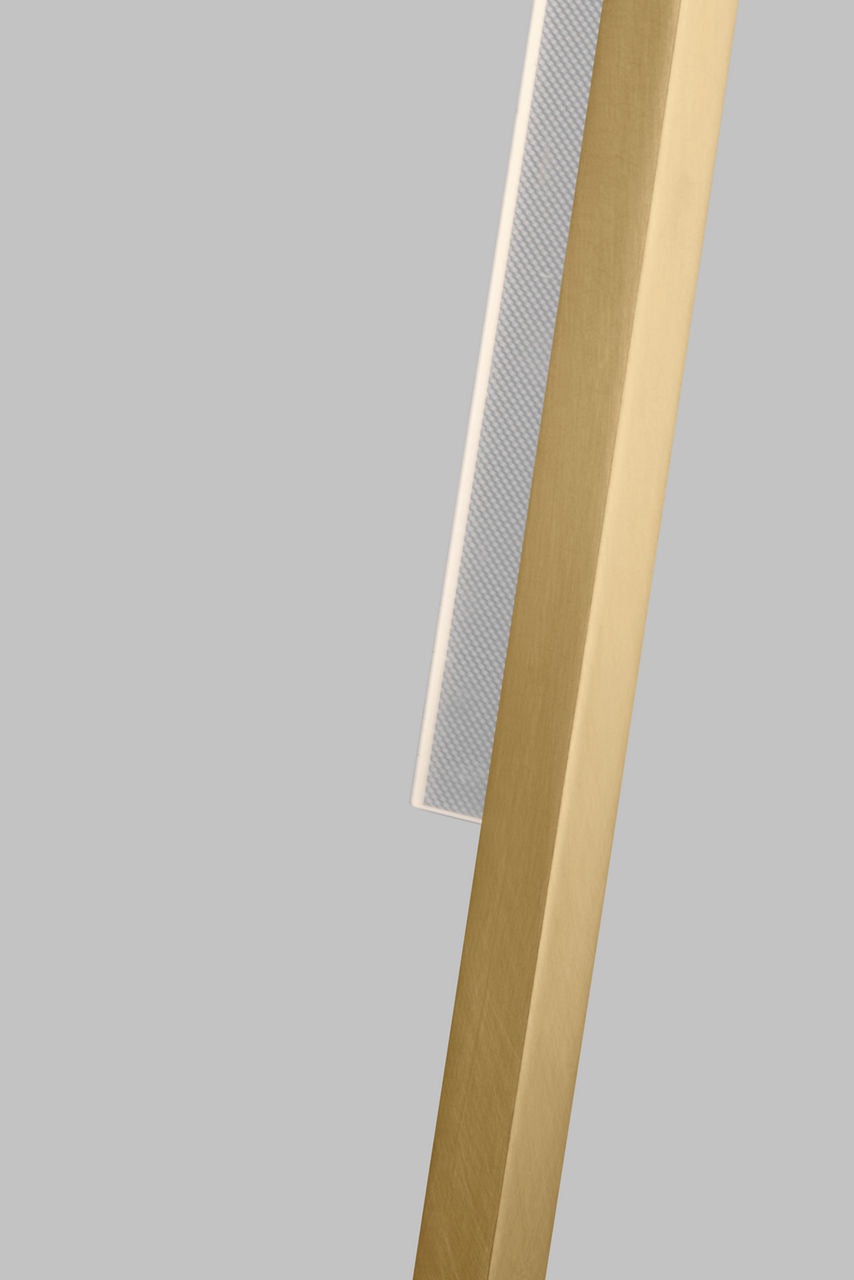 Klee 30 Wall Natural Brass Integrated LED 90 CRI 3000K 277V