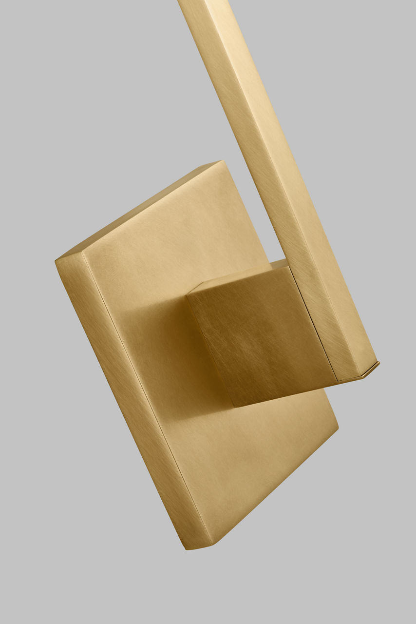 Klee 30 Wall Natural Brass Integrated LED 90 CRI 3000K 120V
