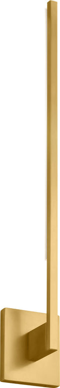 Klee 30 Wall Natural Brass Integrated LED 90 CRI 3000K 277V