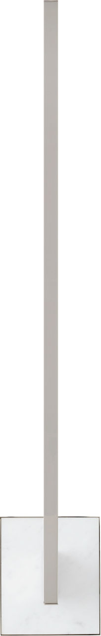 Klee 30 Wall Polished Nickel/White marble Integrated LED 90 CRI 3000K 277V