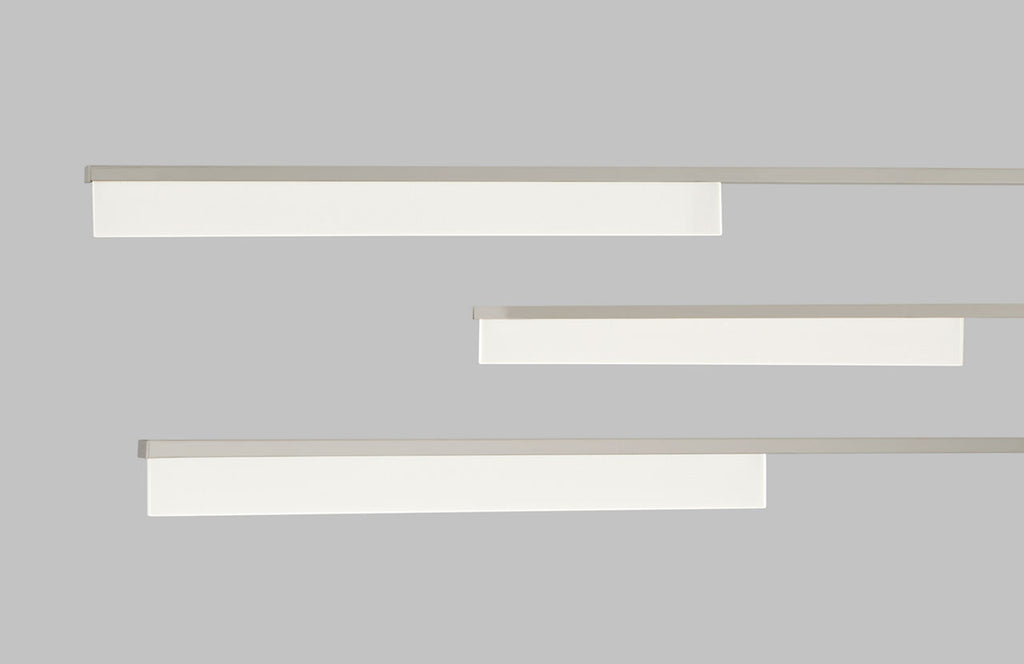 Klee 6-Light Chandelier 6-Light Chandelier polished nickel 3000K 90 CRI integrated led 90 cri 3000k 120v