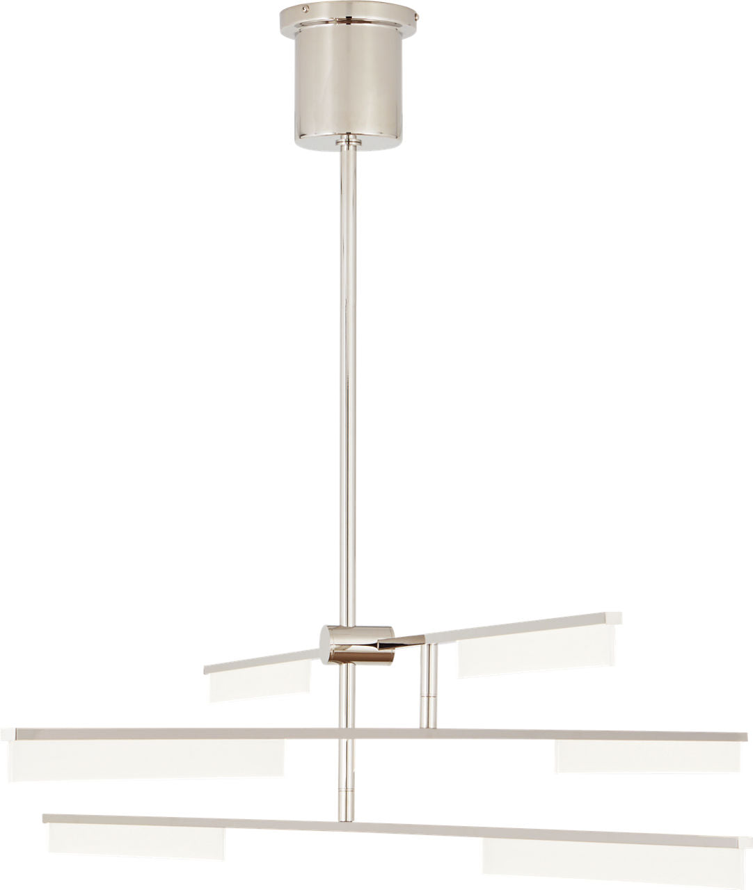 Klee 6-Light Chandelier 6-Light Chandelier polished nickel 3000K 90 CRI integrated led 90 cri 3000k 120v
