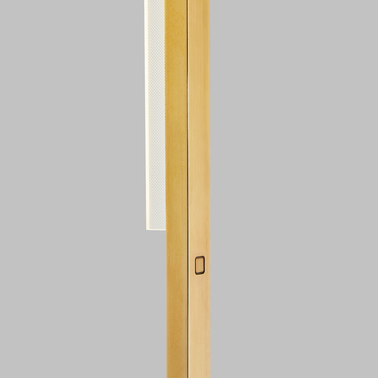 Klee 70 Floor Lamp Natural Brass/White marble 2700K 90 CRI integrated led 90 cri 2700k 120v-240v
