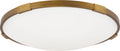 Vance 13 Flush Mount 13" Small Satin Nickel LED 3000K 90 CRI90 cri 3000k 120v