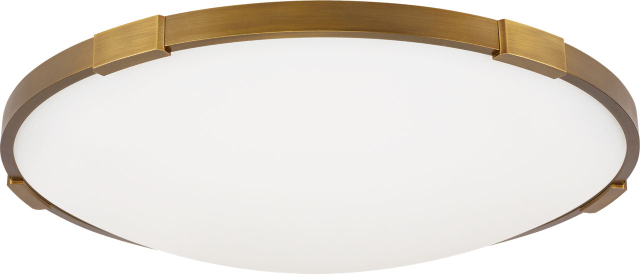 Vance 13 Flush Mount 13" Small Satin Nickel LED 3000K 90 CRI90 cri 3000k 120v