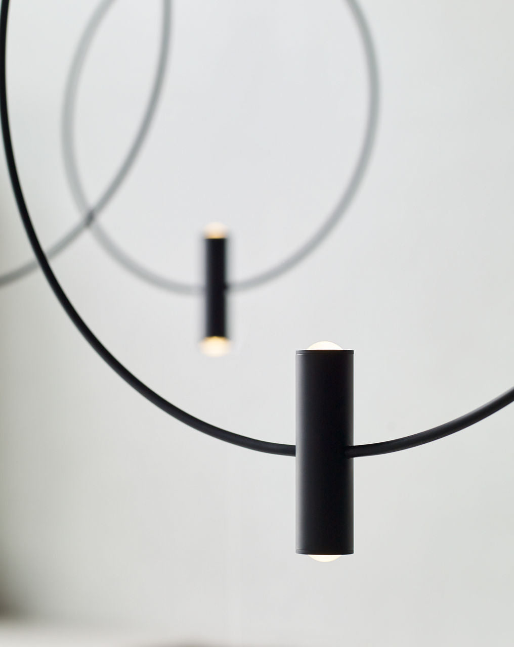 Layla Mini Large Pendant | Nightshade Black | Aluminum FreeJack Bulb(s) Included