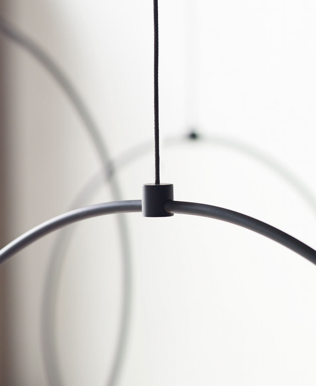 Layla Mini Large Pendant | Nightshade Black | Aluminum FreeJack Bulb(s) Included