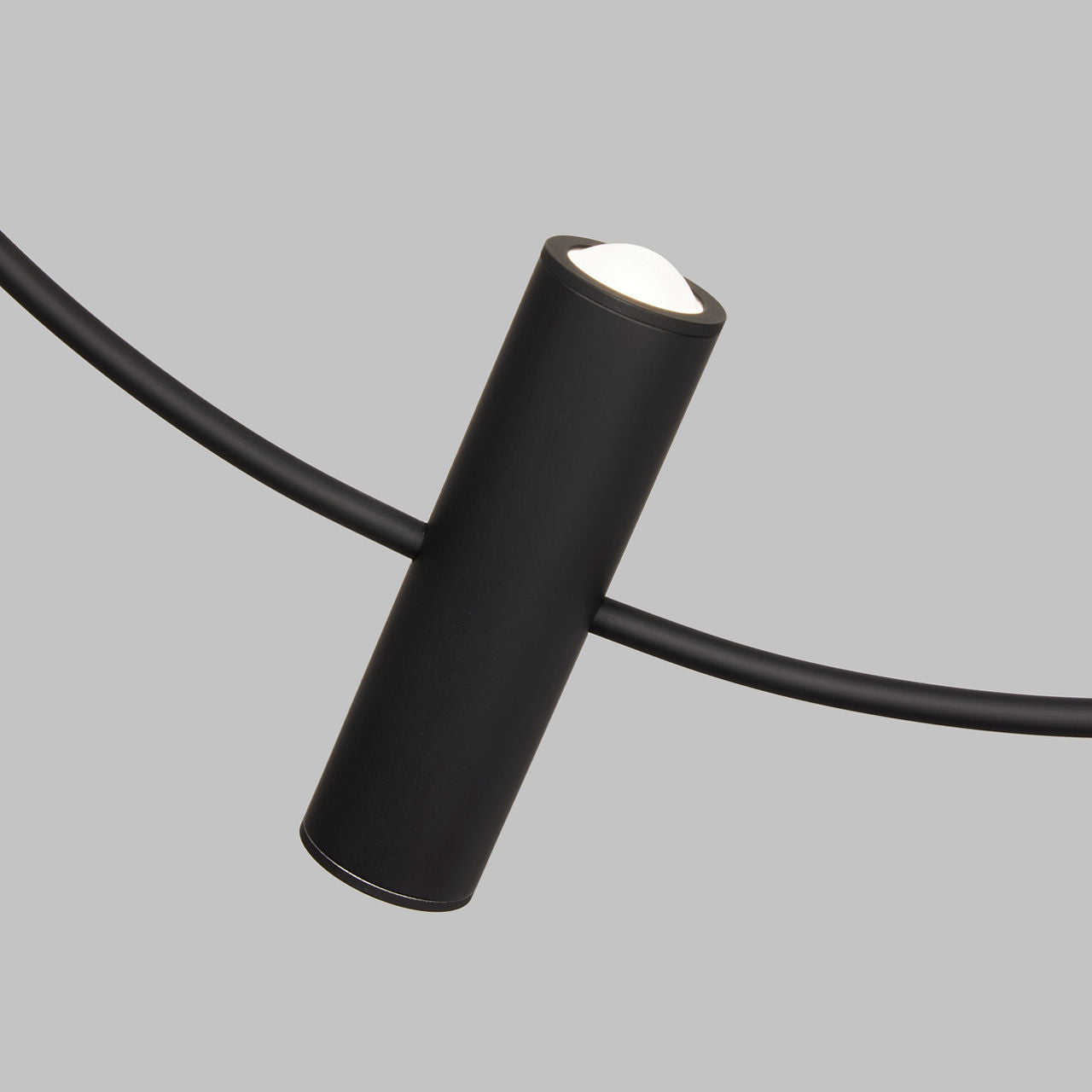 Layla Mini Large Pendant | Nightshade Black | Aluminum FreeJack Bulb(s) Included
