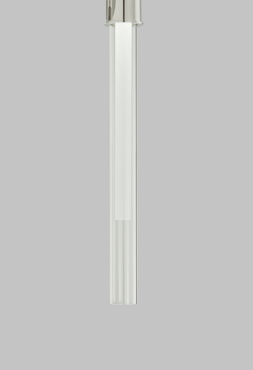 Linger Wall/Bath 2-Light Vanity Polished Nickel LED 90 CRI 3000K 120V