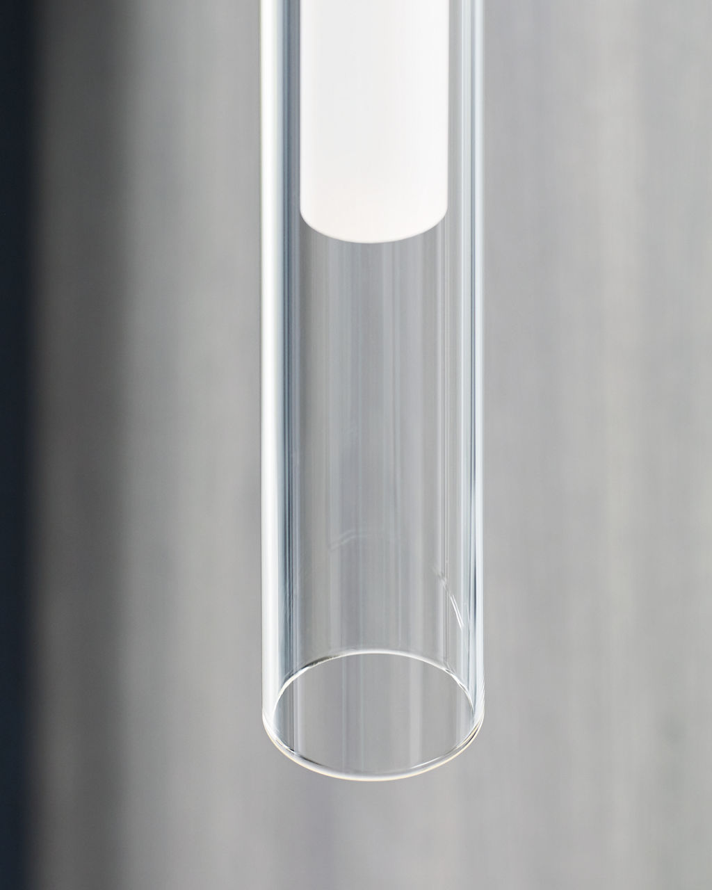 Mini Linger Pendant | Satin Nickel | Outer Glass | inner acrylic FreeJack Bulb(s) Included