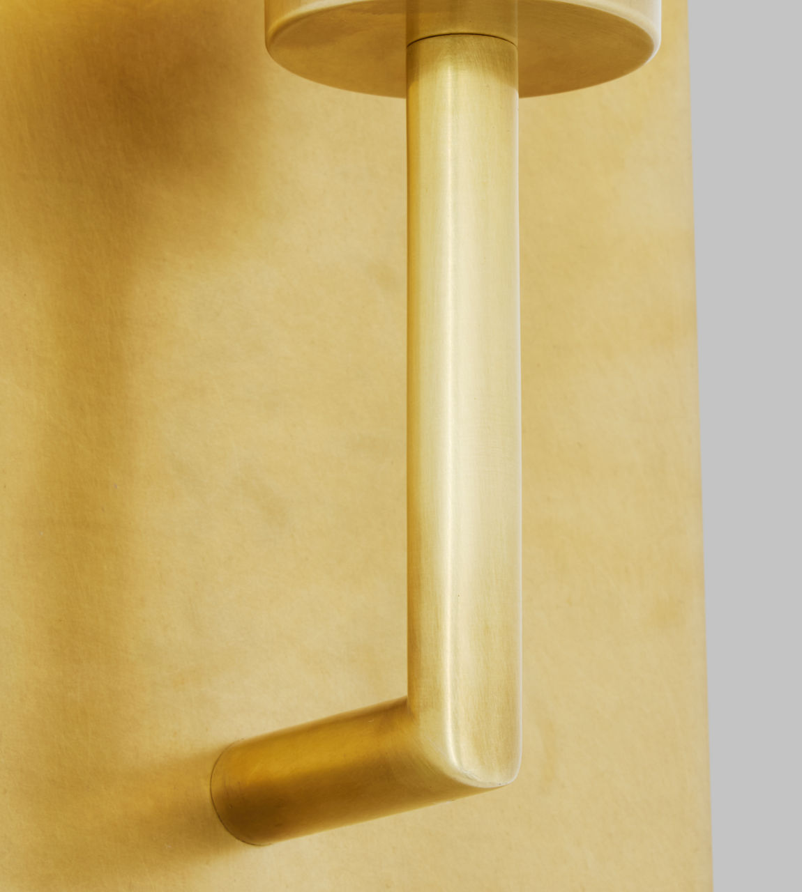 Linger Wall 1 Light Natural Brass 3000K 90 CRI integrated led 90 cri 3000k 120v (t24)