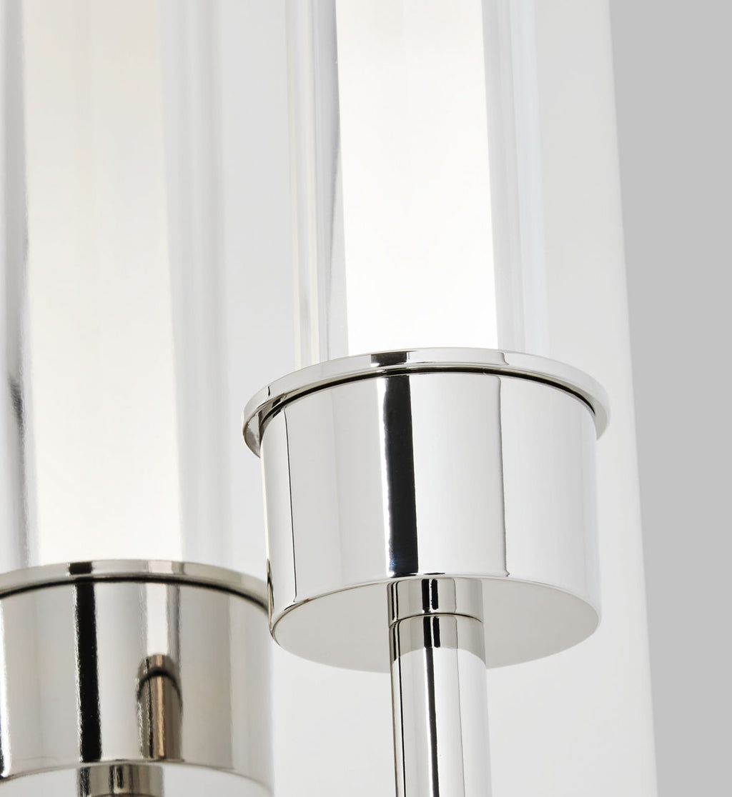 Linger Wall 1 Light Polished Nickel Integrated LED 90 CRI 3000K 277V