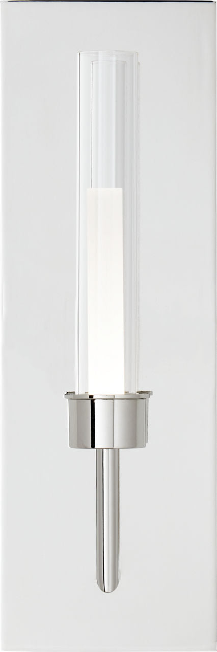 Linger Wall 1 Light Polished Nickel Integrated LED 90 CRI 3000K 120V