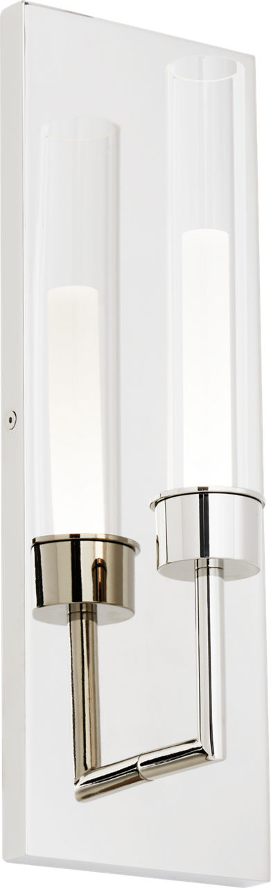 Linger Wall 1 Light Polished Nickel Integrated LED 90 CRI 3000K 277V