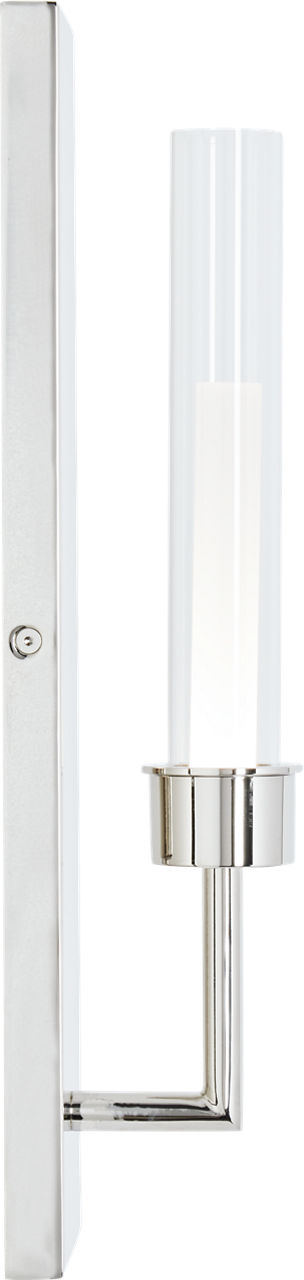 Linger Wall 1 Light Polished Nickel Integrated LED 90 CRI 3000K 120V
