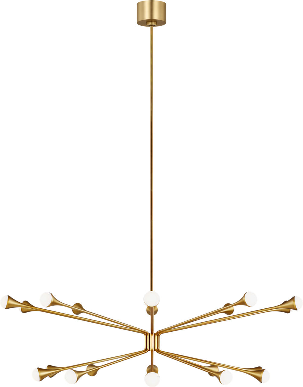Lody 20-Light Chandelier 20-LIGHT Aged Brass Integrated LED 90 CRI 3000K 120-277V(t20/t24)