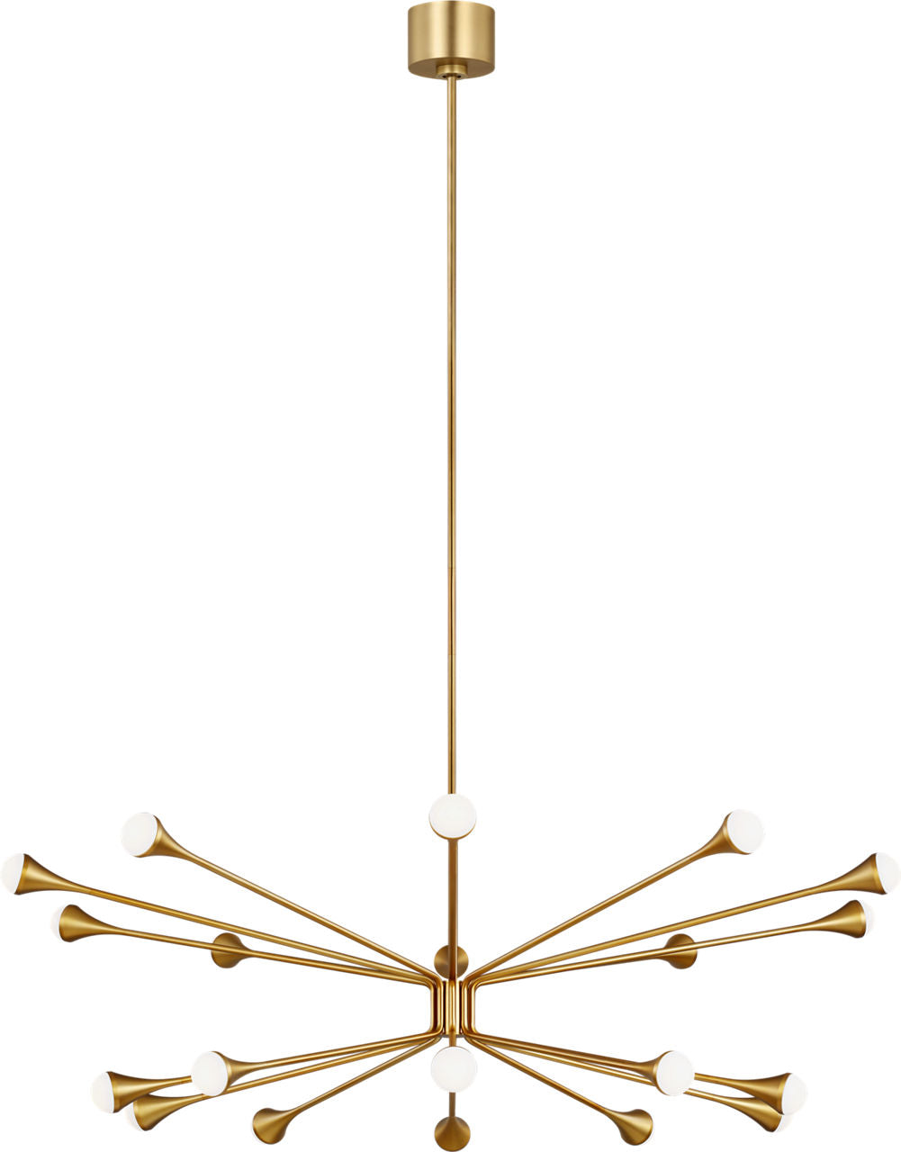 Lody 20-Light Chandelier 20-LIGHT Aged Brass Integrated LED 90 CRI 3000K 120-277V(t20/t24)