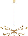 Lody 20-Light Chandelier 20-LIGHT Aged Brass Integrated LED 90 CRI 3000K 120-277V(t20/t24)