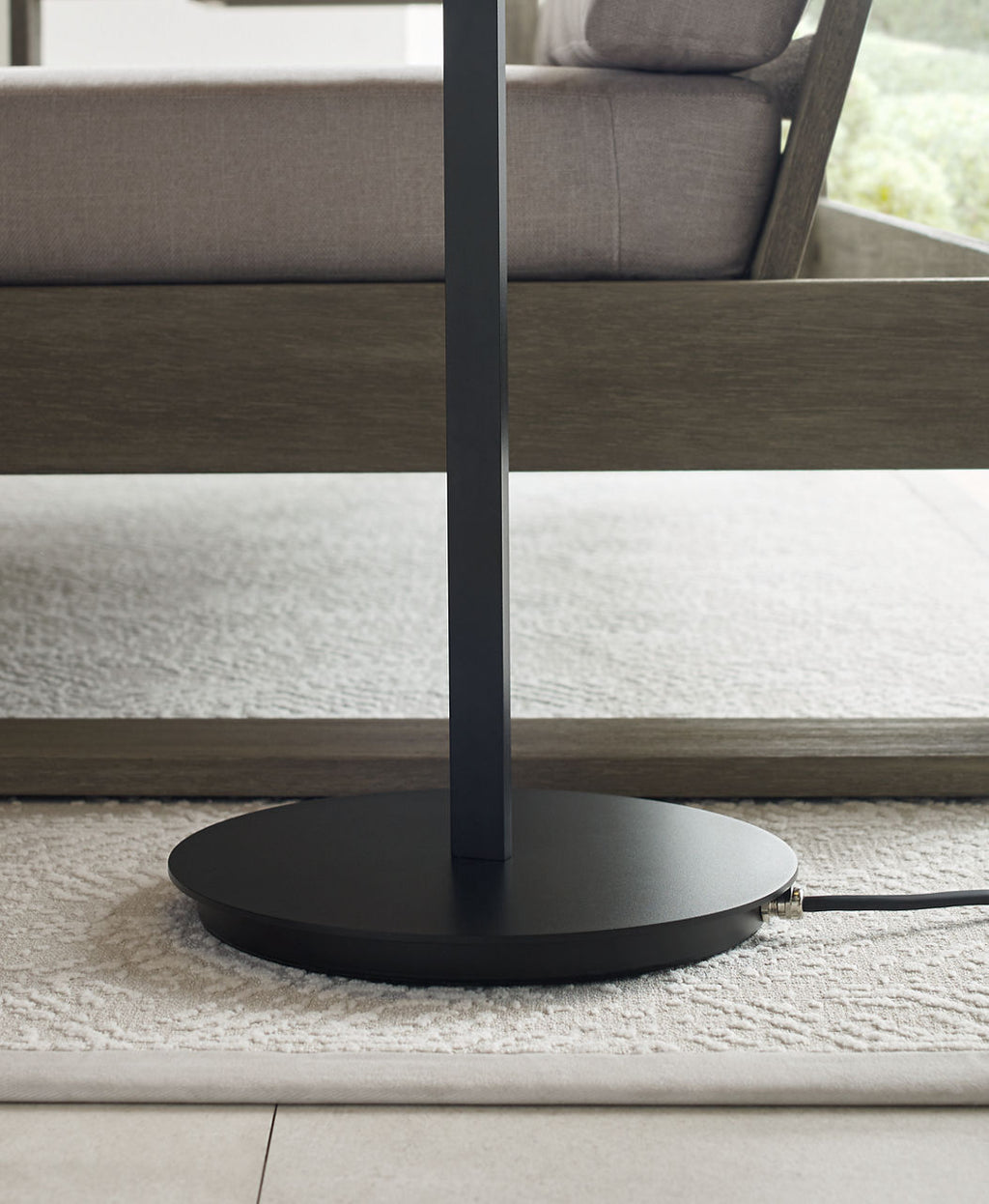 Lucia Outdoor Large Floor Lamp Black 2700K 90 CRI