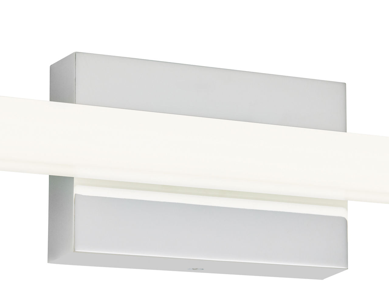 Lufe Square 24 Bath Square Chrome 3500K 90 CRI integrated led 90 cri 3500k 120v