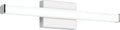 Lufe Square 24 Bath Square Chrome 3500K 90 CRI integrated led 90 cri 3500k 120v