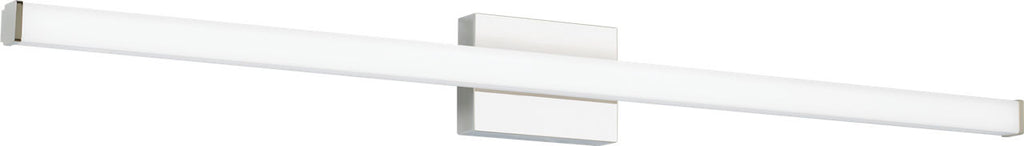 Lufe Square 48 Bath Square Chrome 3500K 90 CRI integrated led 90 cri 3500k 120v
