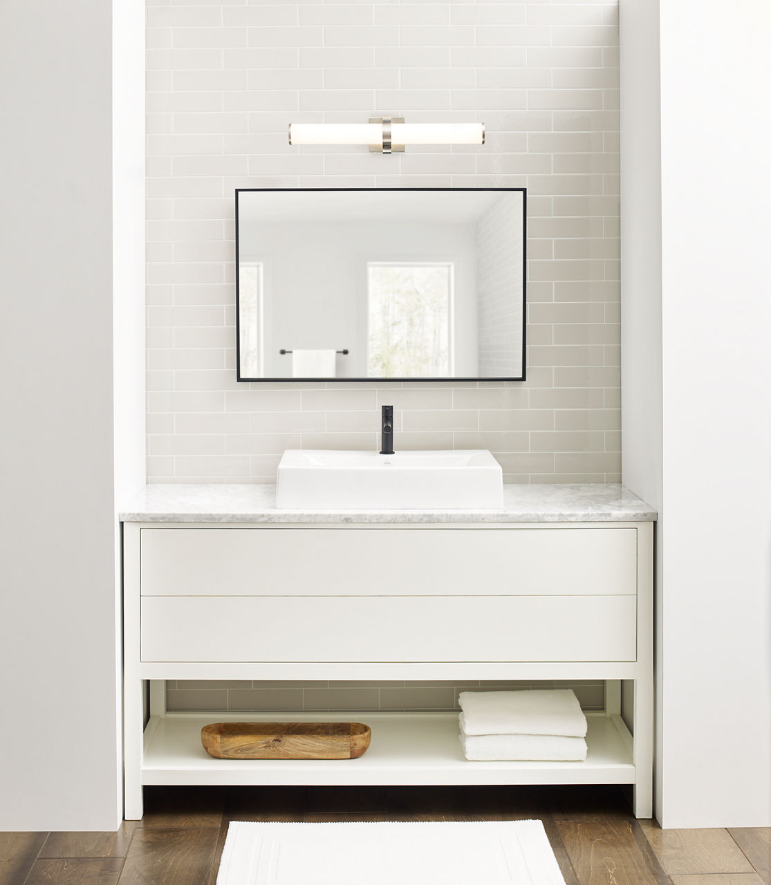 Lynk 24 Bath Satin Nickel LED 90 CRI 3000K 120V
