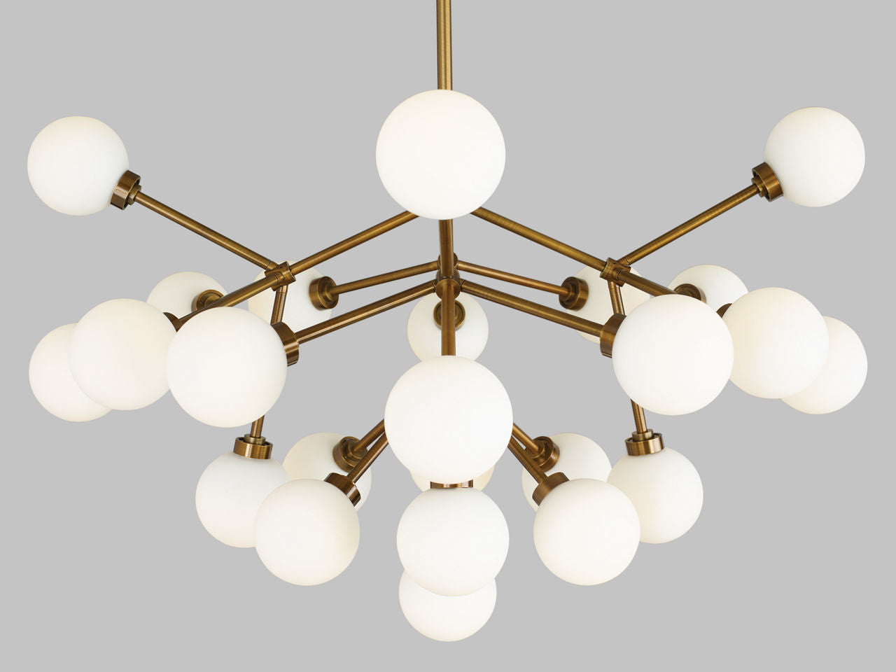 Mara Grande Chandelier White Matte Black 2700K 90 CRI led 90 cri 2700k 120v