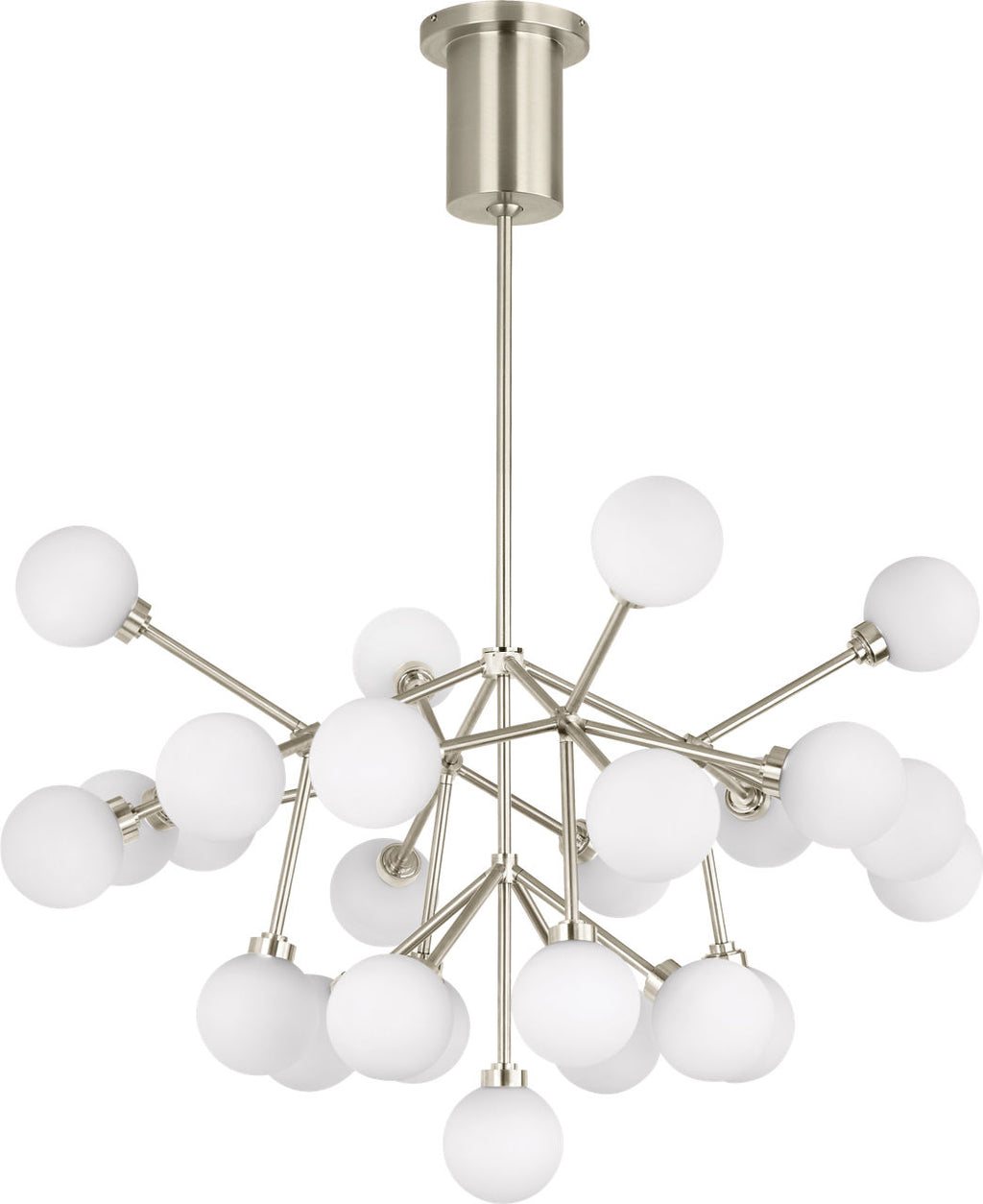 Mara Grande Chandelier White Matte Black 2700K 90 CRI led 90 cri 2700k 120v
