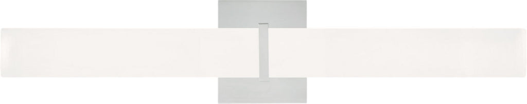 Milan 24 Bath White Glass Chrome LED 3000K 90 CRI90 cri 3000k 120v